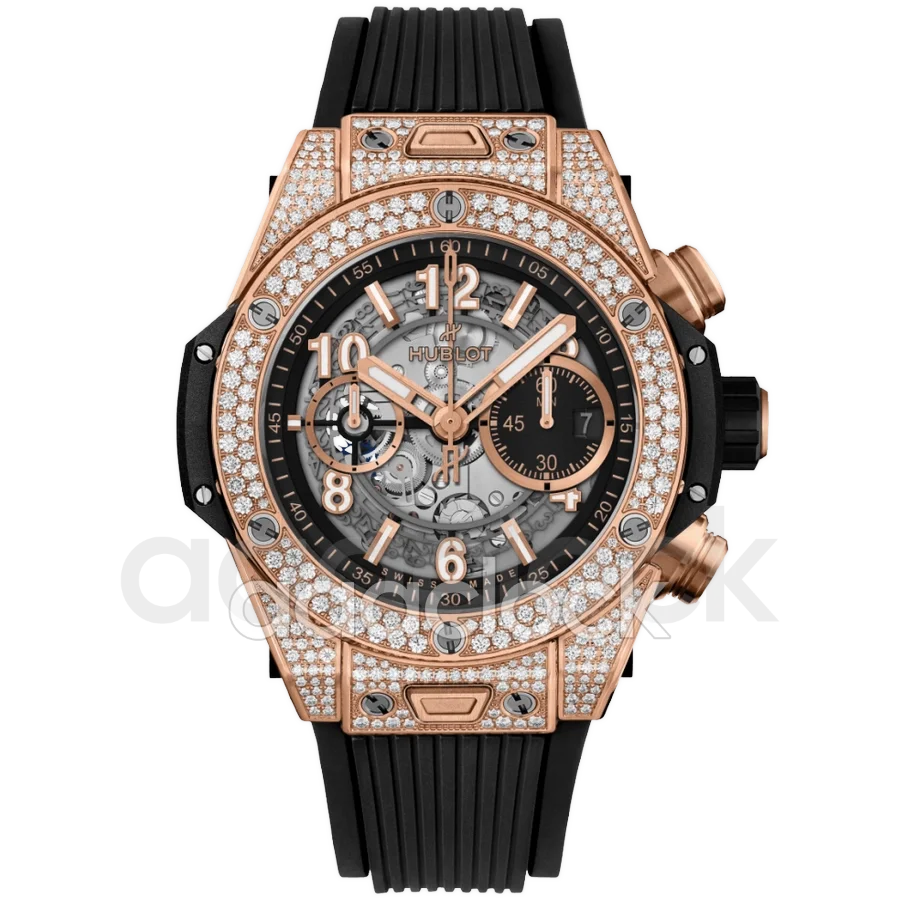 Hublot Big Bang Unico King Gold Pave 421.OX.1180.RX.1704 Арт. HU-1212 Арт. HU-1212