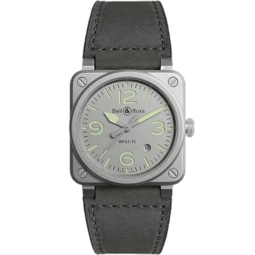Bell &amp; Ross BR 03-92 Horolum BR0392-GR-ST/SCA