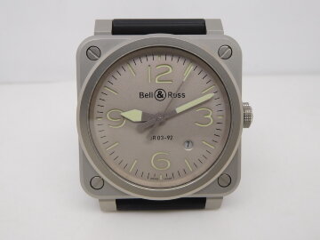 Bell &amp; Ross BR 03-92 Horolum BR0392-GR-ST/SCA
