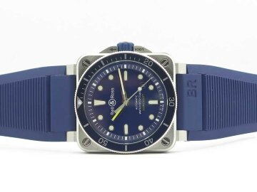 Bell &amp; Ross BR 03-92 Diver Blue BR0392-D-BU-ST/SRB