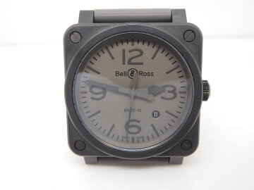 Bell &amp; Ross BR 03-92 Black Ceramic BR0392-COMMANDO-CE