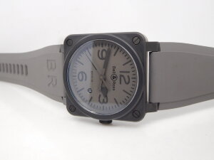 Bell &amp; Ross BR 03-92 Black Ceramic BR0392-COMMANDO-CE