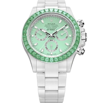Rolex Cosmograph Daytona AET Remould Green Gemstone Ceramic