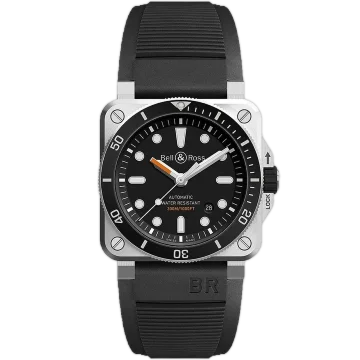 Bell &amp; Ross BR 03-92 Diver Black BR0392-D-BL-ST-SRB