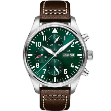 IWC Pilot Watch Chronograph Racing Green