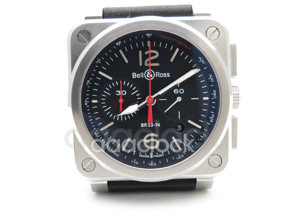 Bell & Ross BR 03-94 Aviation BR0394-BLC-ST-SCA Арт. BE-0384 Арт. BE-0384