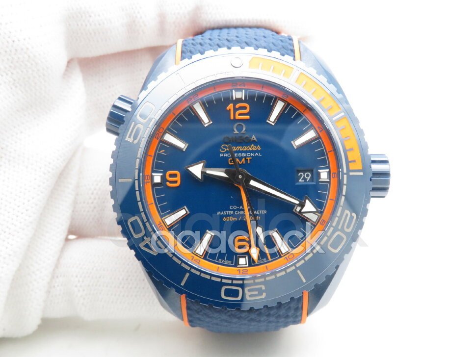 Omega Seamaster Planet Ocean 600M GMT BIG BLUE 215.92.46.22.03.001 Арт. OM-1911 Арт. OM-1911