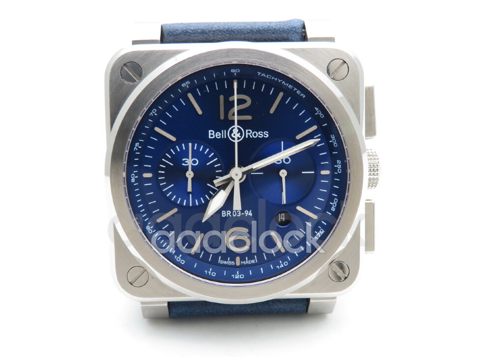 Bell & Ross BR 03-94 Aviation BR0394-BLU-ST-SCA Арт. BE-0385 Арт. BE-0385