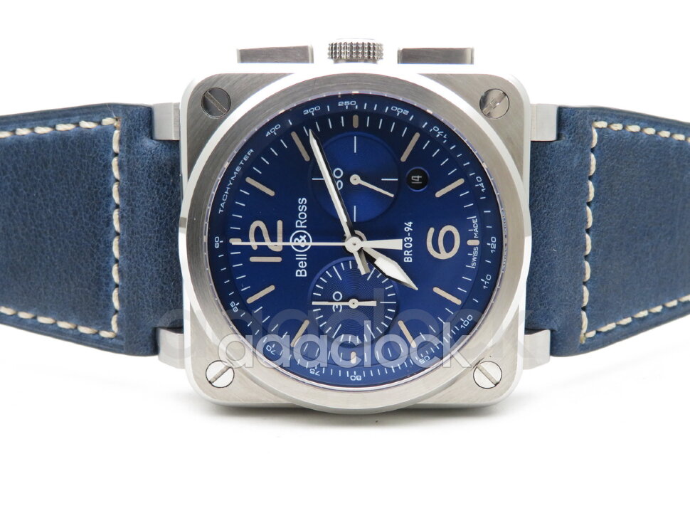 Bell & Ross BR 03-94 Aviation BR0394-BLU-ST-SCA Арт. BE-0385 Арт. BE-0385